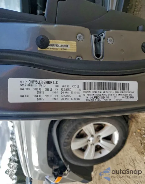 2012 Jeep Patriot Latitude from USA, damaged, VIN 1C4NJRFB0CD692094